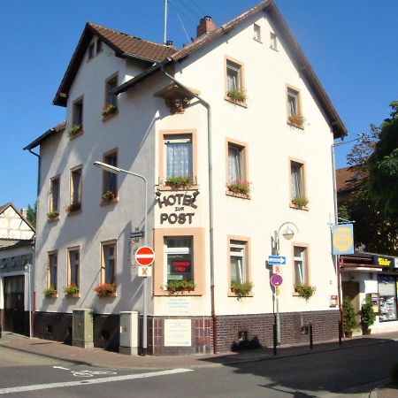 Hotel Zur Post Schwanheim Frankfurt pe Main Exterior foto