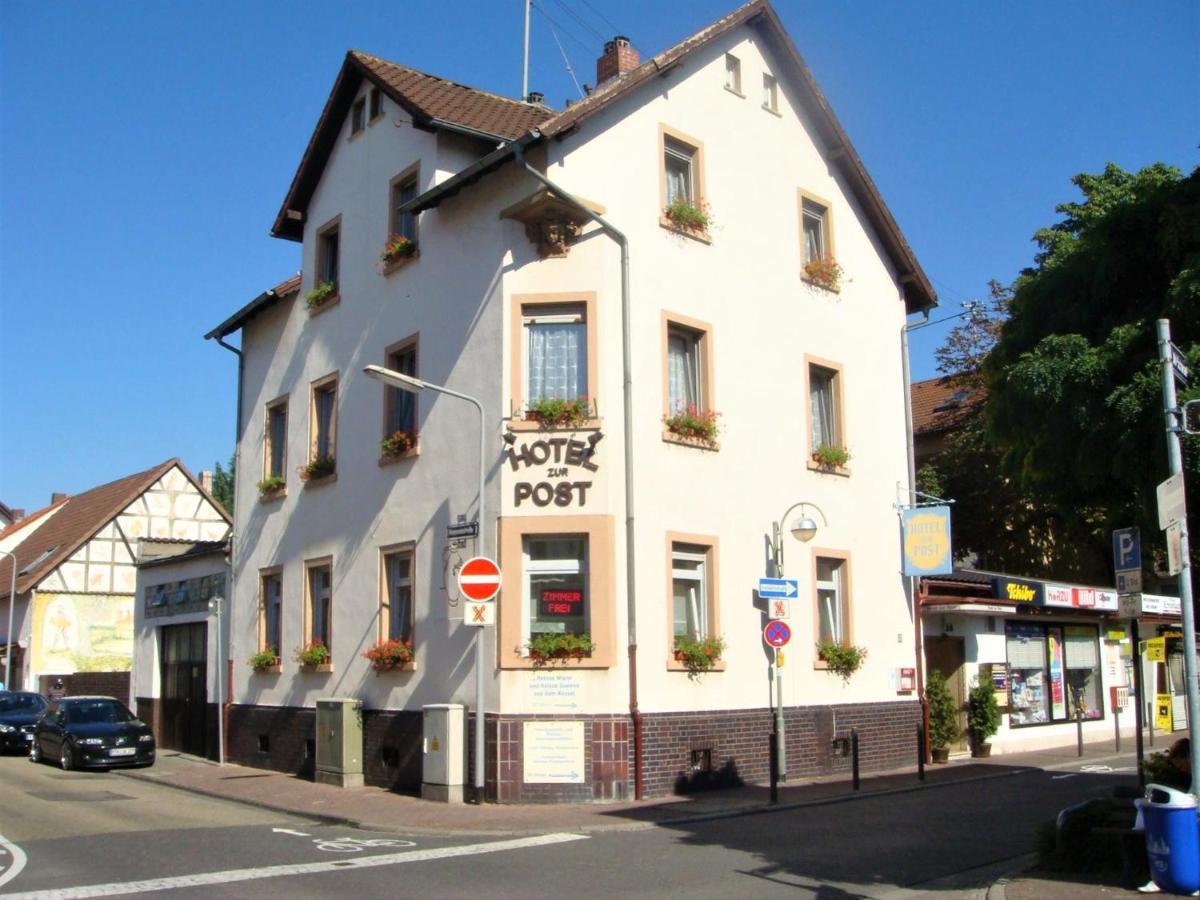 Hotel Zur Post Schwanheim Frankfurt pe Main Exterior foto